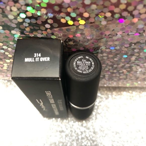 BNIB! MAC Powder KISS in Lipstick Mull It Over 314 - Picture 4 of 7